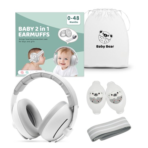 Baby anti noise earmuffs - anti-noise, ear