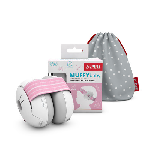 Alpine pink muffy baby - alpine, hearing